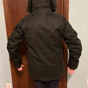 Hoodlamb Dark Green Hooded Jacket